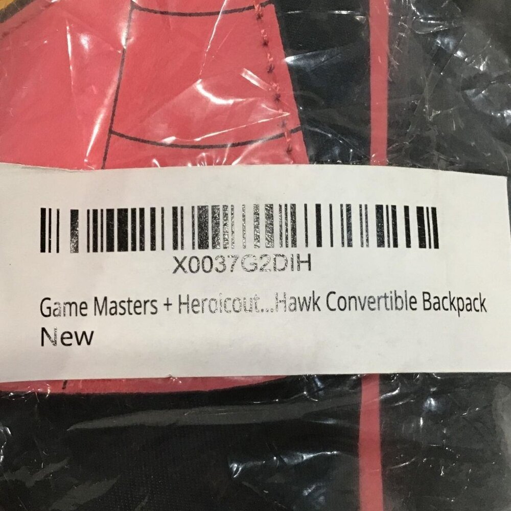GameMaster + Heroicouture Convertible Ita Backpack Brand New - Picture 2 of 6